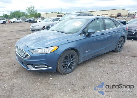 2018 Ford Fusion Hybrid Se из США, поврежденный, VIN 3FA6P0LU4JR120217